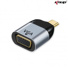 Adaptador VGA x Tipo C KP-AD116 Knup